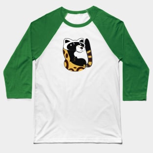 Totem Vormela Marble Polecat - Ferret Baseball T-Shirt